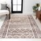 Jonathan Y Amanar Tribal Geometric Brown/Ivory 3 ft. x 5 ft. Area Rug MOH503A-3 - alternate 1