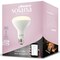 Bulbrite Solana 65-Watt Equivalent BR30 Smart WIFI Connected LED Light Bulb, Frost, 2PK 861702 - alternate 4