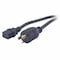 Apc Power Cord, L6-20P, SJT, 12 ft., Blk, 16A, 12/3 AP9871 - alternate 1