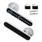 Wrightmaster 5-in-1 Aluminum Smart Handle Lock with App Control, Fingerprint, IC Card, Keypad, Key Unlock ZR-YS - alternate 1