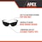 Malta Dynamics APEX, Safety Glasses, Tinted Lens, 180 PK SG1015-180 - alternate 6