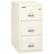 Fireking 3 Drawer, 1 Hr Fire & Impact Rated, Vertical, 31" depth Letter Ivory White 3-1831-CIW - alternate 1