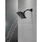 Delta Universal Showering Components H2OKinetic 5-Setting Angular Modern Raincan Shower Head 52664-BL - alternate 7