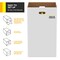 Gritt Commercial 30 Gallon Corrugated Cardboard Trash Can and Recycling Container, 4PK GRI520-30G-4 - alternate 7
