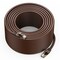 Maximm 250ft Cat6 Pure Copper UTP Ethernet Cable, Brown CAT6-250FT-BROWN - alternate 1