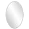 Homeroots Oval Shaped Frameless Mirror 384174 - alternate 7