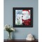 Homeroots Santas Tree Star 2 Black Framed Print Wall Art 407562 - alternate 4