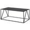 Homeroots 45" Black Steel Coffee Table 520948 - alternate 7