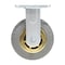 Vestil Flat-Free Rigid Caster 6 In. Diameter x 2 In. Width 617 Lb. Capacity Dark Gray/Gold CST-VE-6X2FF-R - alternate 3