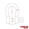 Extreme Max 3006.8318.2 BoatTector Stainless Steel Anchor Shackle - 3/8", 2-Pack 3006.8318.2 - alternate 4