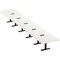 Skutchi Designs 22ft Conference Table W/ Power Unit | 22 Person Modular Rectangular Meeting Table | Harmony Series HAR-REC-48x264-T.BK-W960-EBLK - alternate 1