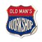 Signmission Old Man's Workshop, 12 Inch X 12 Inch, Vinyl Decal SHI-D-12-489-OLD MAN - alternate 1