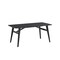 Homeroots 71" Black Wood Dining Table 631293 - alternate 5