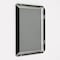 M&T Displays Snap Frame 8.5 in. X 11 in. Poster Size, 1 in. Black, Mitred Corner UCN255C081X5012 - alternate 5