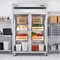 Koolmore 54 in. Two-Glass-Door Reach-In Refrigerator with Top-Mounted Compressor, 49 cu. ft. Stainless-Steel KM-RIR-2D-GD-TM - alternate 10