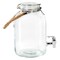 Gibson Home Ferris 1.3 Gallon Glass Beverage Dispenser with Rope Handle 140781.01 - alternate 3