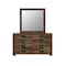 Global Furniture Usa Modern Optimus Brown/Black King Bed Group OPTIMUS-BRWN/BLK-KBG - alternate 4