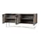 Homeroots 72in Light Brown Solid Wood Sideboard with Four Doors 380257 - alternate 4