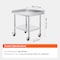 Vevor Stainless Steel Work Table 24"x28" Commercial Food Prep Table W/ 4 Casters SKT710*610J - alternate 5