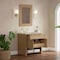 James Martin Vanities Solene 36" Single Vanity, Seaside Oak, w/ 3 CM Tajnar Eclos Top D225-V36-SSO-3TJR - alternate 8