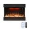Edendirect 36 in. 5120BTU Wall Mount Electric Fireplace, 750W/1500W, Heat 400 sq. ft, Blower Hea ZR-TS36ZS - alternate 1