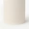 Homeroots 11" Beige And White Color Block Ceramic Cylinder Table Vase 392194 - alternate 6