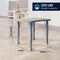 Flash Furniture 2 PC Plastic Activity Table and 2 Chairs Set, 10.5 inSeat Height-Dusty Blue YU-YCY-098-0032-RECT-TBL-DSTYBL-GG - alternate 6