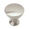 Amerock Grail 1-1/4 inch (32mm) Diameter Satin Nickel Cabinet Knob, 25PK 25VMP37330G10 - alternate 1