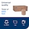 Tork Hardwound Paper Towel Roll, 1 Ply, Continuous Roll Sheets, 1,000 ft, Brown, 6 PK 8031000 - alternate 6