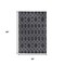 Homeroots 3' X 5' Gray Geometric Handmade Indoor Outdoor Area Rug 557182 - alternate 4
