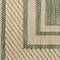 Homeroots 6' X 9' Green Geometric Indoor Outdoor Area Rug 572874 - alternate 8