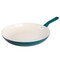 Spice By Tia Mowry 12 Inch Healthy Ceramic Nonstick Aluminum Skillet with Bakelite Handle in Teal 135030.01R - alternate 1