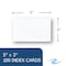 Roaring Spring Case of Blank Index Cards 3"x5", 100 per pack, Unruled, Blank on Both Front and Back Sides 74814cs - alternate 8