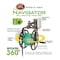 Liberty Garden Garden 712 Single Arm Navigator Multi-Directional Garden Hose Reel 712-B - alternate 2