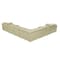 Homeroots Beige Italian Leather Power Reclining U Shaped Eight Piece Corner Sectional With Console 476599 - alternate 6