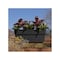 Bloem Deck Rail Planter Finley 9.5in H X 11.74in W X 24in D Plastic Black Black FDR2400 - alternate 8