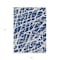 Homeroots 3' X 5' Blue And White Abstract Washable Indoor Outdoor Area Rug 559634 - alternate 6