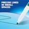 Expo EXPO Dry Erase Fine 4ct B-Asst 86674A - alternate 6