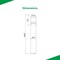 Beyond Led Technology ARCHITECTURAL LED BOLLARD, Adj Watt 14/19/24, 1680 LM, Adj CCT 3000K/4000K/5000K, 43.6", Type V 157260 - alternate 9