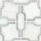 Msi Bianco Gridwork 12 in. x 12 in.  Polished Marble Mesh-Mounted Mosaic Tile, 10PK ZOR-MD-0511 - alternate 8