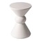 Leisuremod Echo 13 in Round Stone Side Table, Weather-Resistant, Fully Assembled EST13CR - alternate 8