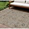 Homeroots 8' X 10' Taupe Brown And Gray Oriental Washable Indoor Outdoor Area Rug 598085 - alternate 1