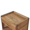 Homeroots 23" Brown Solid Wood One Drawer Nightstand 651567 - alternate 15