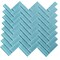 Apollo Tile Sky Blue 11 in x 12.6 in Glass Glossy Floor and Wall Mosaic Tile 4.81 sqft/case, 5PK APLHB88041A - alternate 1