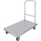 Amgood 21.5 in. x 35 in. x 34 in. Stainless Steel Platform Transport Cart AMG CART-TC-2135K-Z - alternate 1