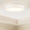 Afx Ashland LED Flush Mount - 19in Dia. - White Linen ALDF19LAJUDWH - alternate 4
