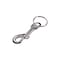 Hillman Key Chain Metal Silver Clips/Sanp Hooks Silver 701306 - alternate 1