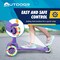 Outdoorcruiser Outdoor Cruiser 3-Wheel Kids Scooter, Lean-to-Steer, LED Wheels, Adjustable, Purple, Ages 3-8 OCKSPUR - alternate 12