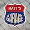 Signmission Matt's Garage, 6 Inch X 6 Inch, Plastic Sign SHI-P-6-383-MATT - alternate 6