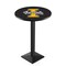 Holland Bar Stool Co 42" Blk Wrinkle Idaho Pub Table, 36" dia. Top L217B4236IdahoU - alternate 1